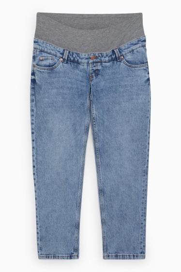 Kobiety - Dżinsy ciążowe - tapered jeans - LYCRA® - dżins-jasnoniebieski