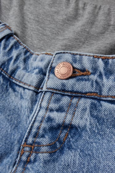 Women - Maternity jeans - tapered jeans - LYCRA® - denim-light blue