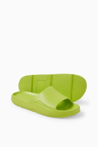 Pánské - Sandály - světle zelená