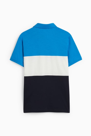 Uomo - Polo - blu scuro