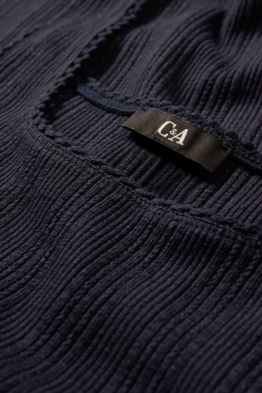Femmes - Top - bleu foncé
