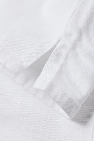 Damen - Slim Jeans - High Waist - weiss