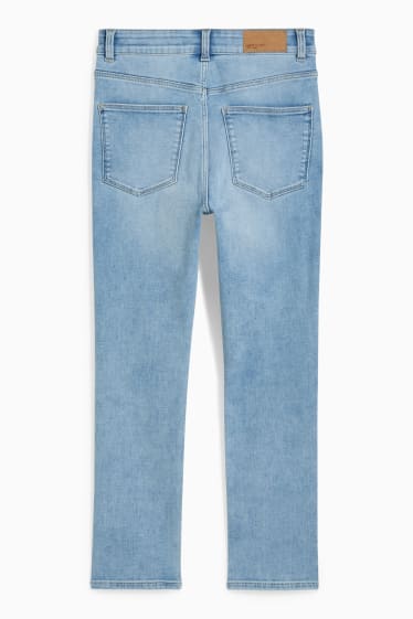 Dona - Slim jeans - high waist - texà blau clar