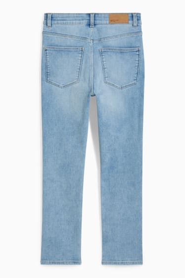 Dames - Slim jeans - high waist - jeanslichtblauw