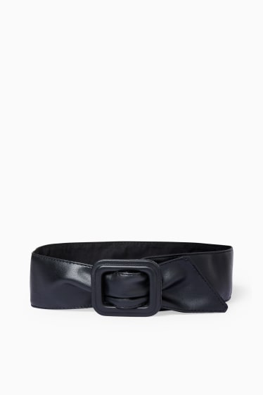 Femmes - Ceinture - synthétique - noir