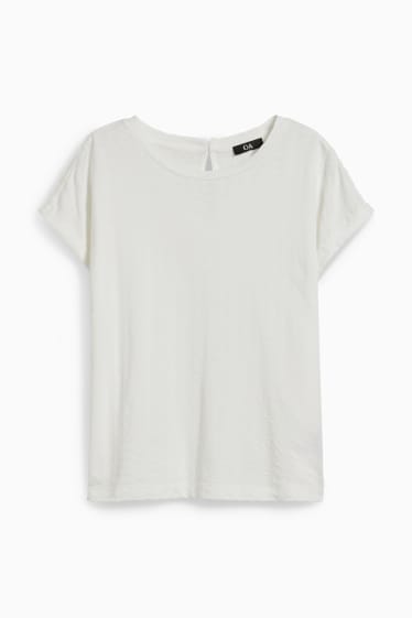 Dames - T-shirt - wit