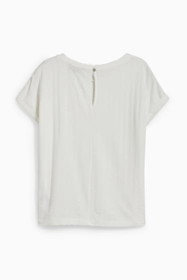 Dames - T-shirt - wit