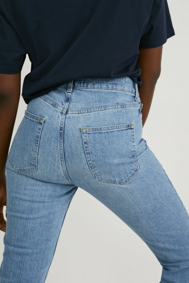 Dames - Premium Denim by C&A - straight jeans - high waist - jeanslichtblauw