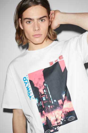 Hommes - T-shirt - blanc