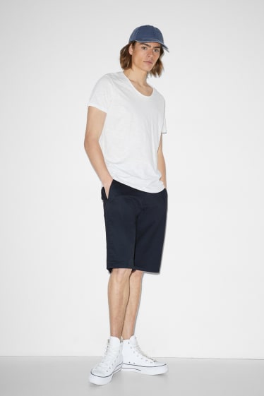 Men - Shorts - dark blue