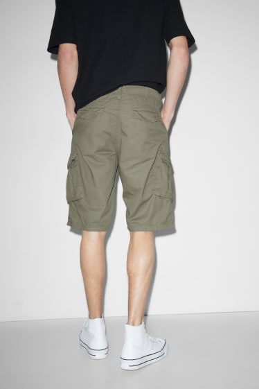 Herren - Cargoshorts - grün