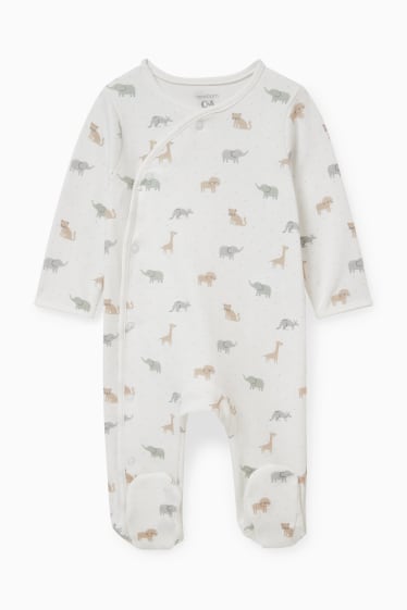 Unisex - Set per neonati con sacchetto regalo - 7 pezzi - bianco