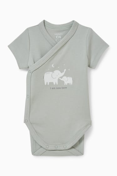 Unisex - Set per neonati con sacchetto regalo - 7 pezzi - bianco