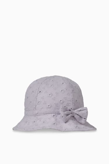 Neonati - Cappello per neonate - viola chiaro
