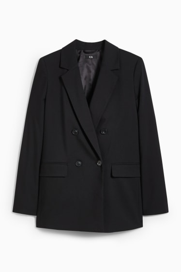 Femei - Blazer office - relaxed fit - negru