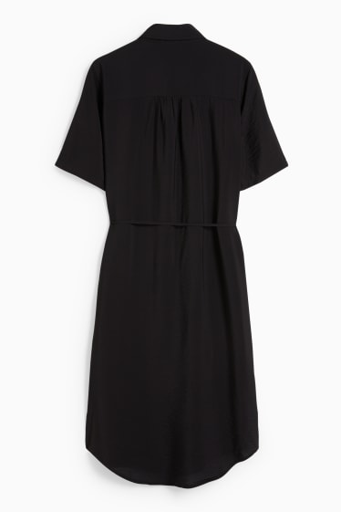 Femmes - Robe-chemisier - noir