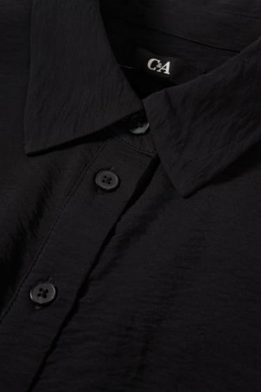 Femmes - Robe-chemisier - noir