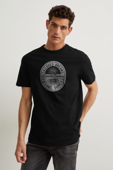 Hommes - T-shirt - noir