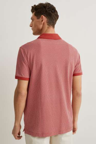 Hommes - Polo - rouge