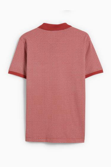 Hommes - Polo - rouge