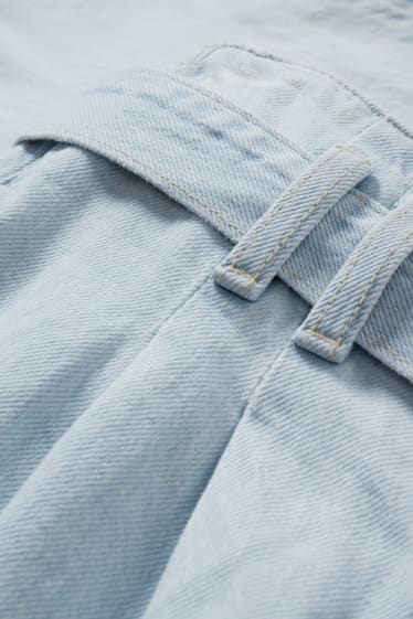 Donna - Loose fit jeans - vita alta - jeans azzurro