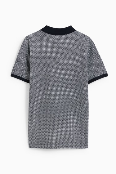 Herren - Poloshirt - dunkelblau