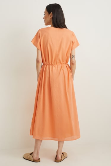 Women - Dress - orange