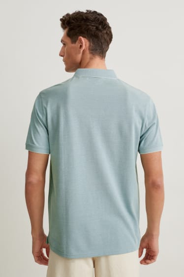 Herren - Poloshirt - Pima-Baumwolle - mintgrün