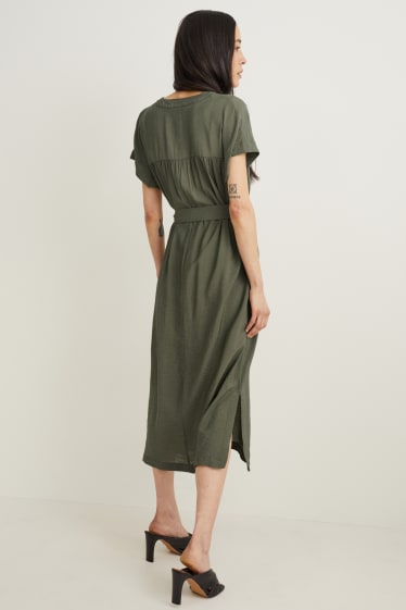 Femmes - Robe - vert