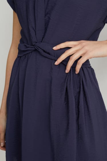 Donna - Vestito a blusa - blu scuro