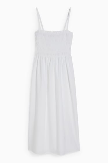 Mujer - Vestido fit & flare - blanco