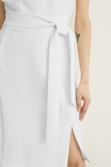Dames - Business-jurk - wit
