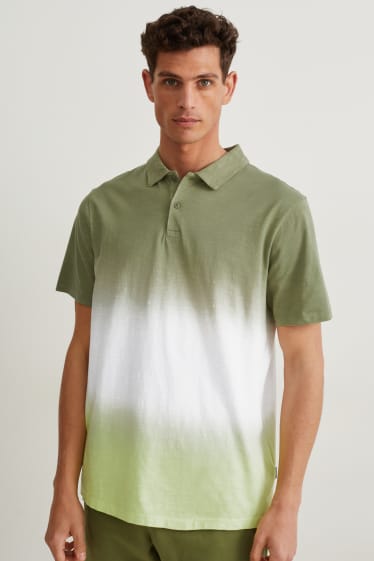 Herren - Poloshirt - grün