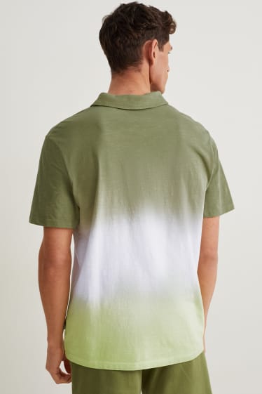 Herren - Poloshirt - grün