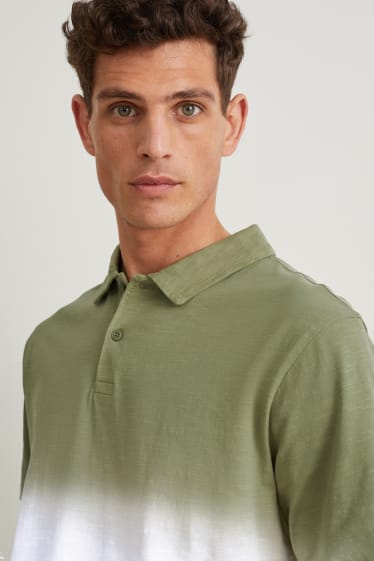 Herren - Poloshirt - grün