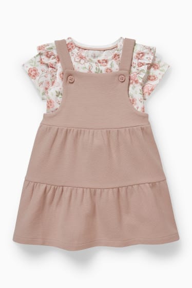 Baby Mädchen - Baby-Outfit - 2 teilig - rosa