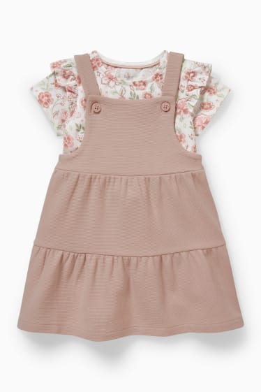 Babys - Babyoutfit - 2-delig - roze