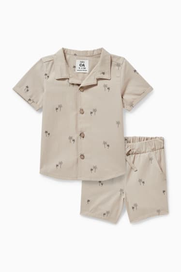 Bébés garçons - Ensemble bébé - 2 pièces - gris-marron