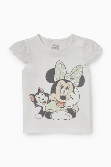 Babys - Minnie Maus - Baby-Outfit - 2 teilig - hellgrün