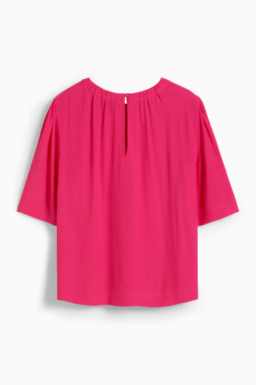 Damen - Basic-Bluse - pink