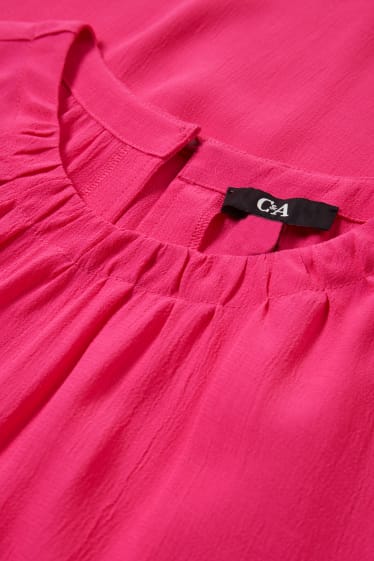 Donna - Blusa basic - fucsia