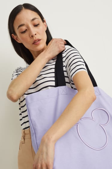 Dona - Bossa shopper - Mickey Mouse - violeta clar