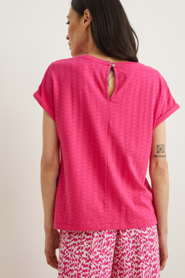Femmes - T-shirt - rose