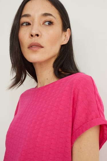 Femmes - T-shirt - rose