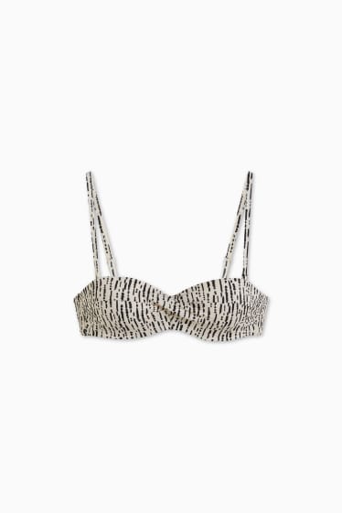 Damen - Bikini-Top mit Bügel - wattiert - LYCRA® XTRA LIFE™ - hellbeige
