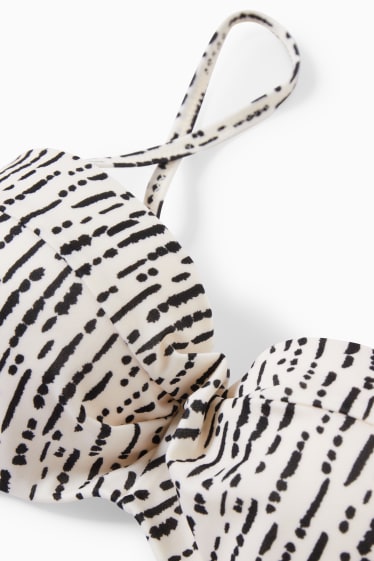 Damen - Bikini-Top mit Bügel - wattiert - LYCRA® XTRA LIFE™ - hellbeige