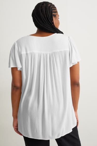 Donna - Blusa - bianco crema