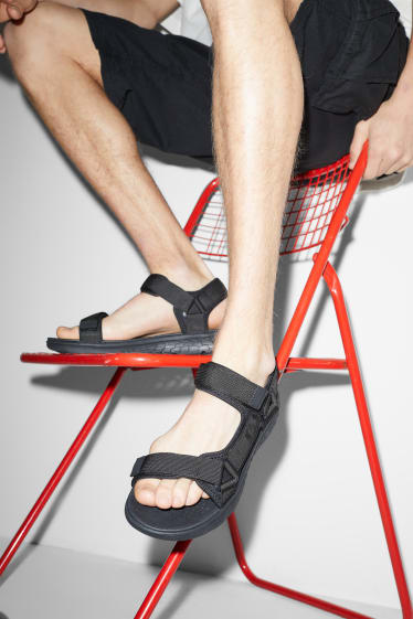 Men - Sandals - black