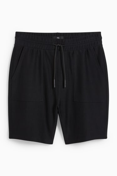 Herren - Sweatshorts - schwarz