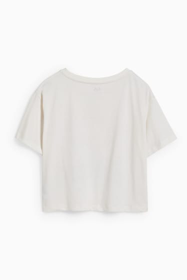 Bambine - Maglia a maniche corte - bianco crema